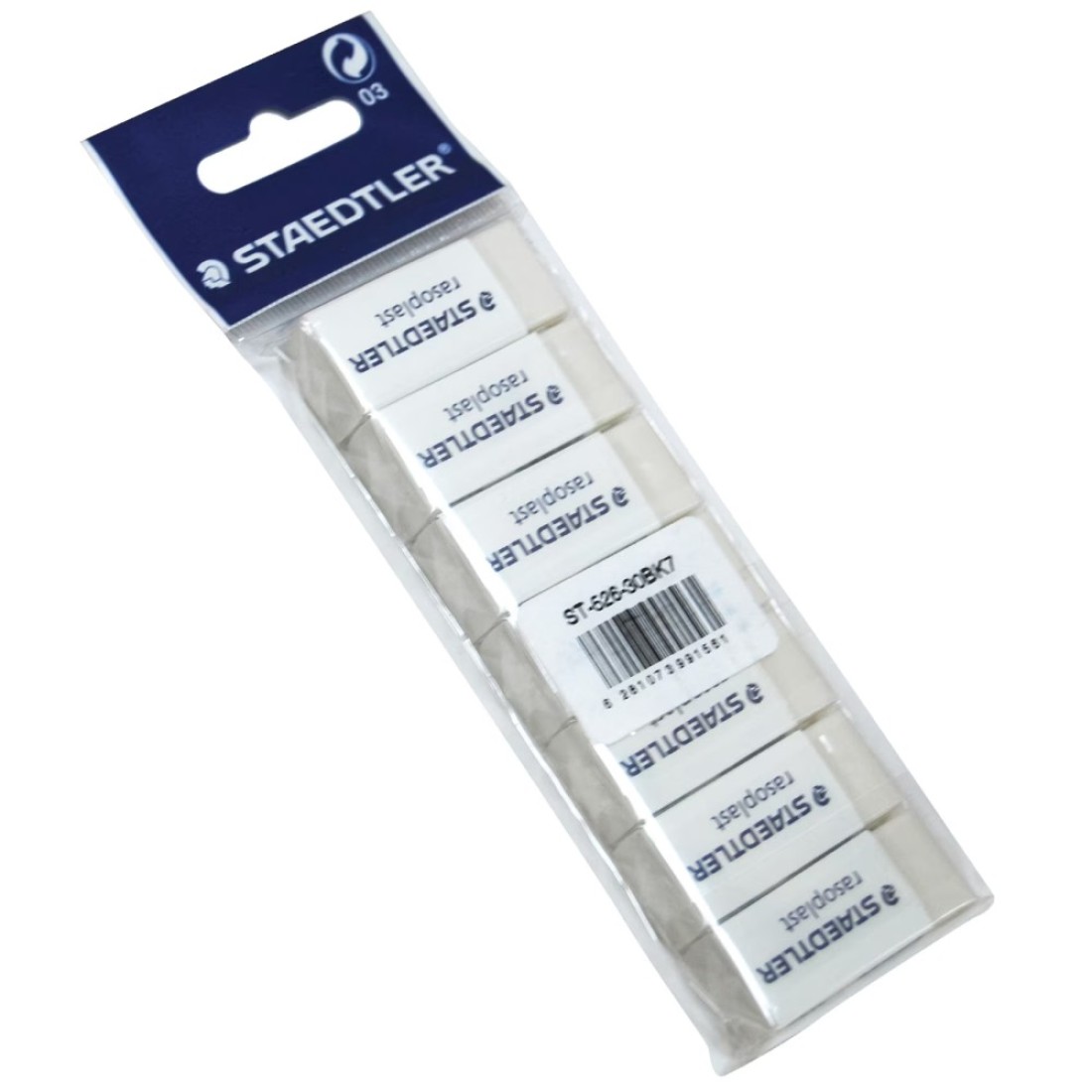 Staedtler Rasoplast Eraser Blister ST-526-B30 7 PCS