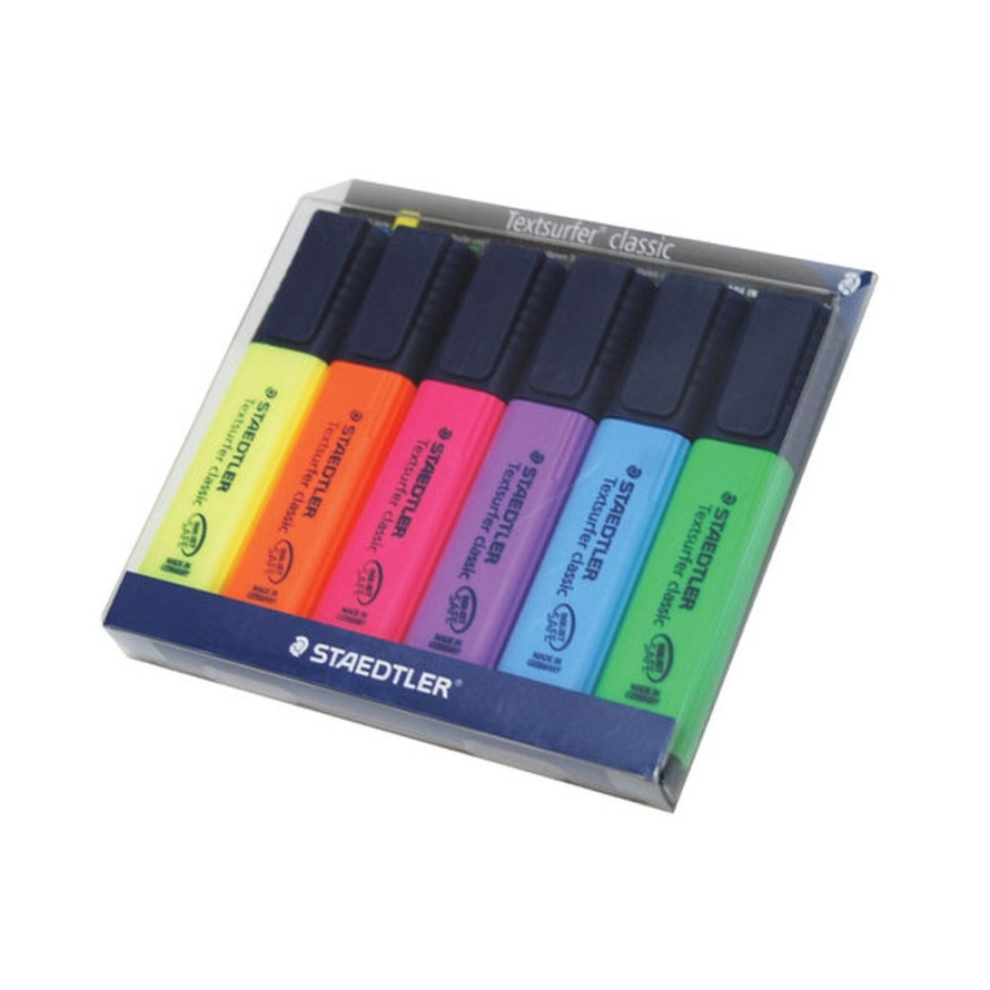 Staedtler Textsurfer Classic Highlighter Wallet 6 PCS