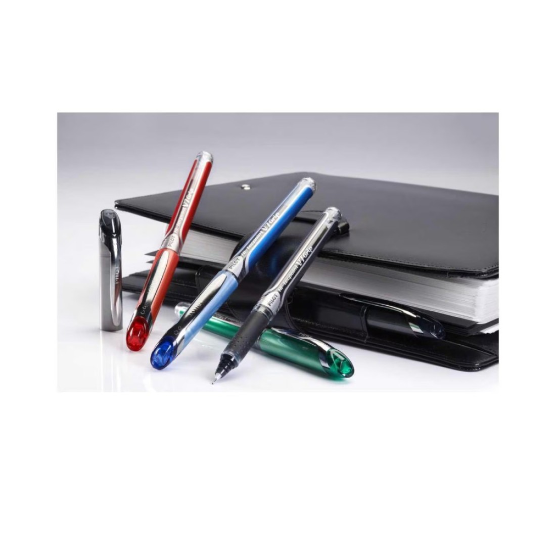 Pilot V5 Hi-Tec Point Liquid Ink Pen Blue