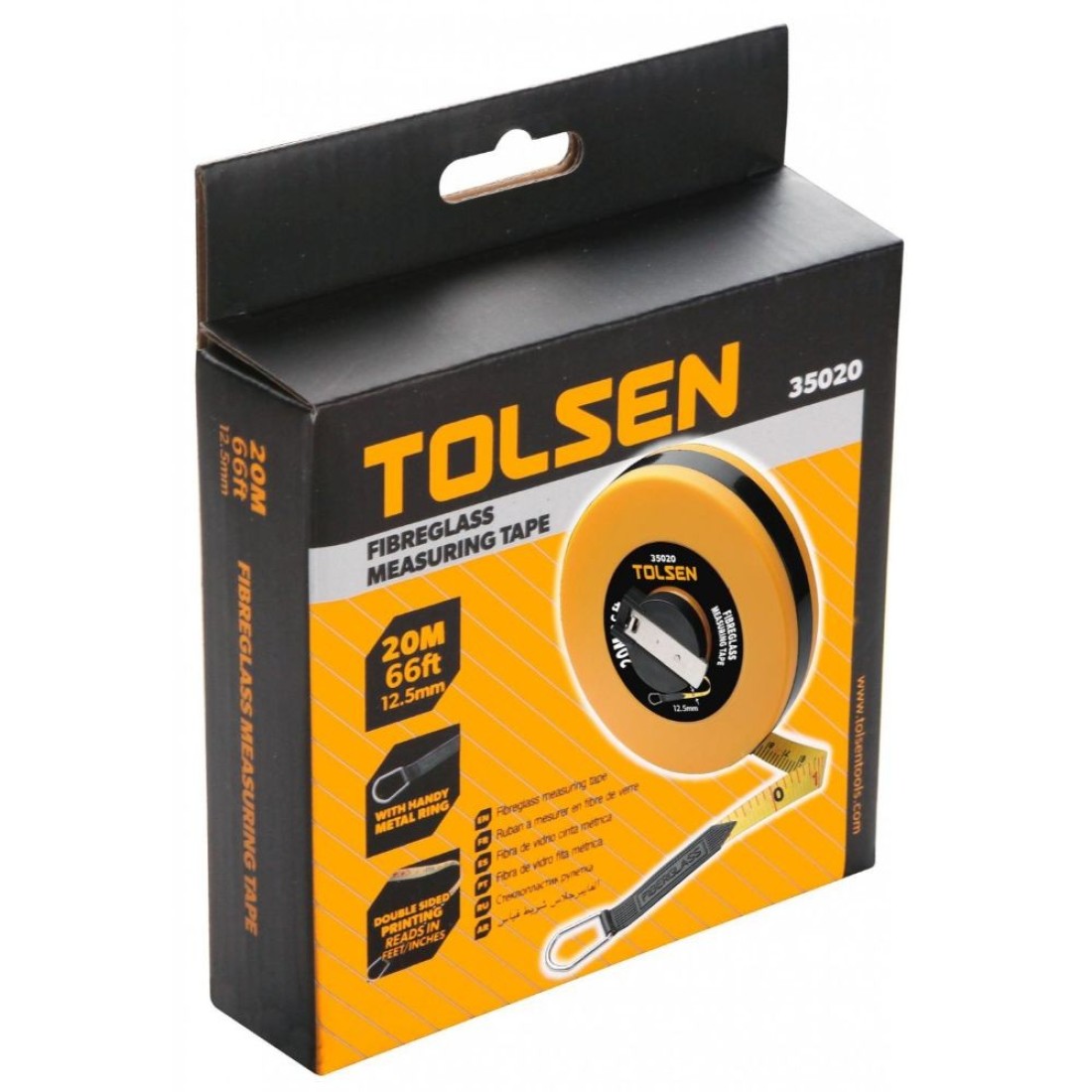 Tolsen Measuring Tape, 35022, 30 Mtrs