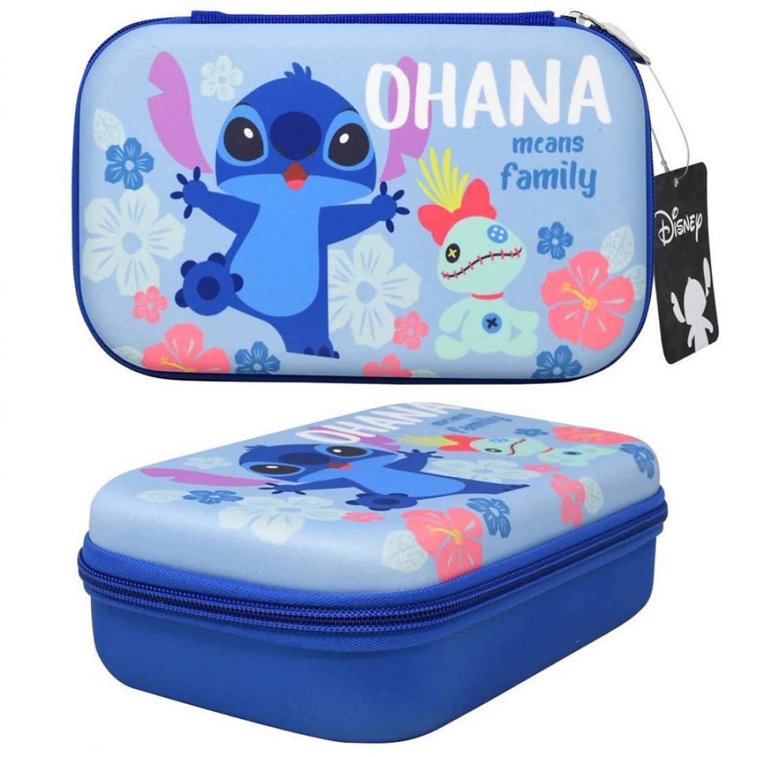 Zeronic Lilo Stitch Molded Pencil Case