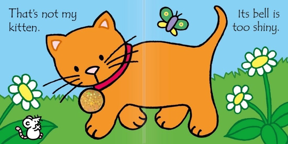 Usborne That&#39;s Not My Kitten: Touch and Feel Book, Early Learning, Interactive Story, Kids Favorite Animals