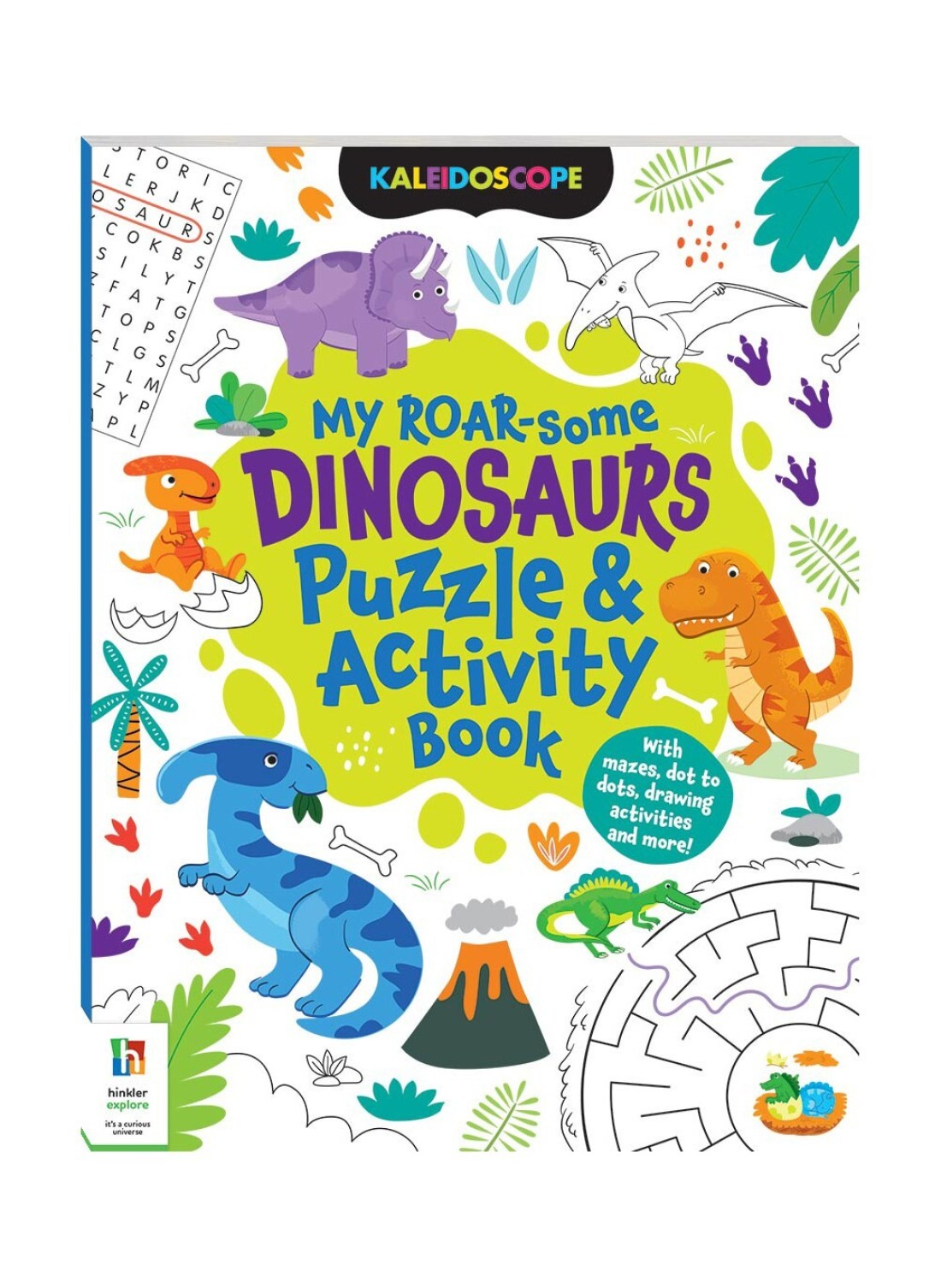 Hinkler My Roar-some Dinosaurs Puzzle and Activity Book