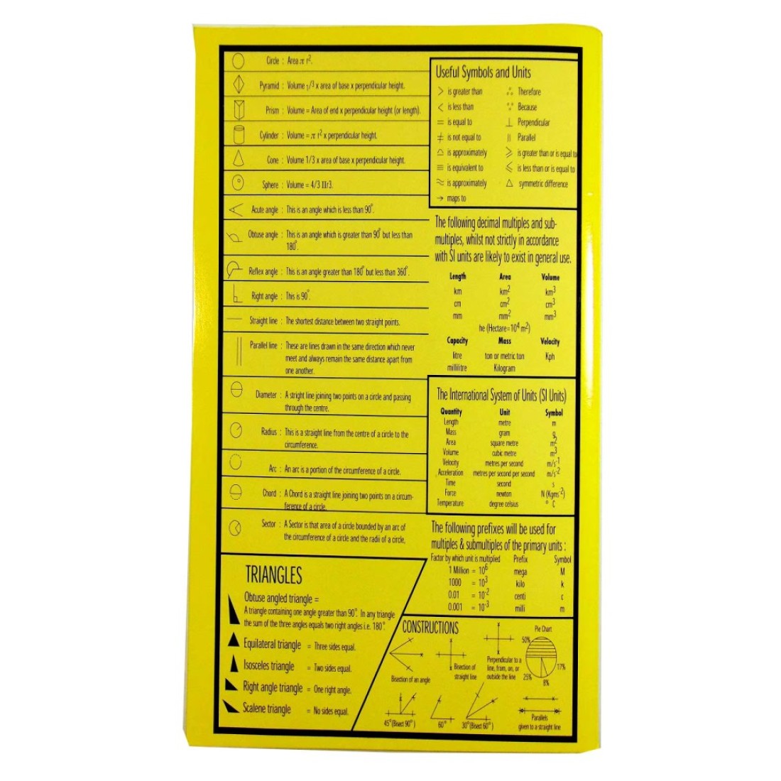 Sinarline Lined Exercise Book 100 Sheets Yellow