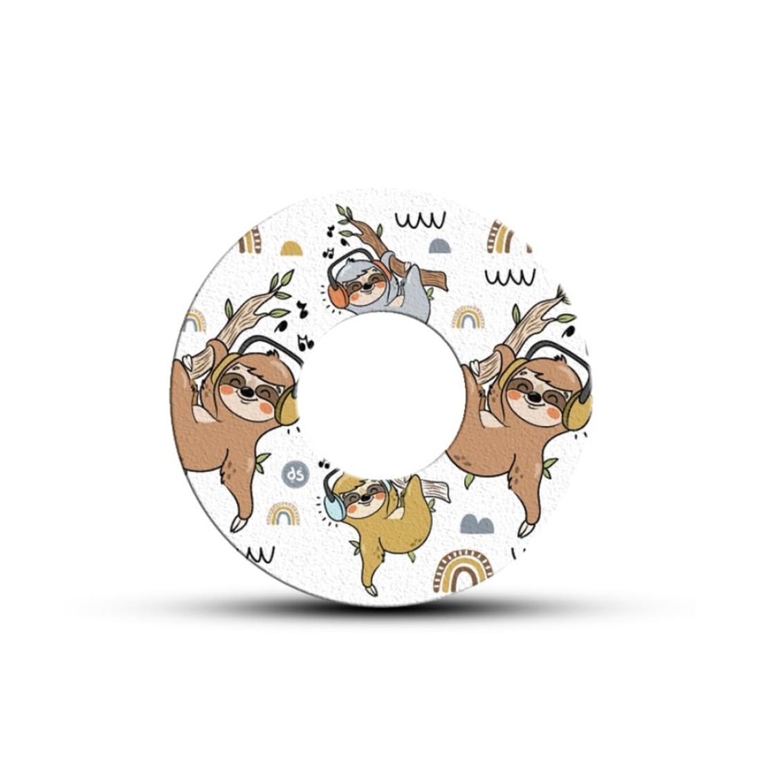 Animal Adhesive Patch for Libre 2 Sensor Watertight Freestyle Libre Transmitter Peel Resistant Hypoallergenic freestyle libre 2 sensor Cartoons Pack of 5freestyle libre