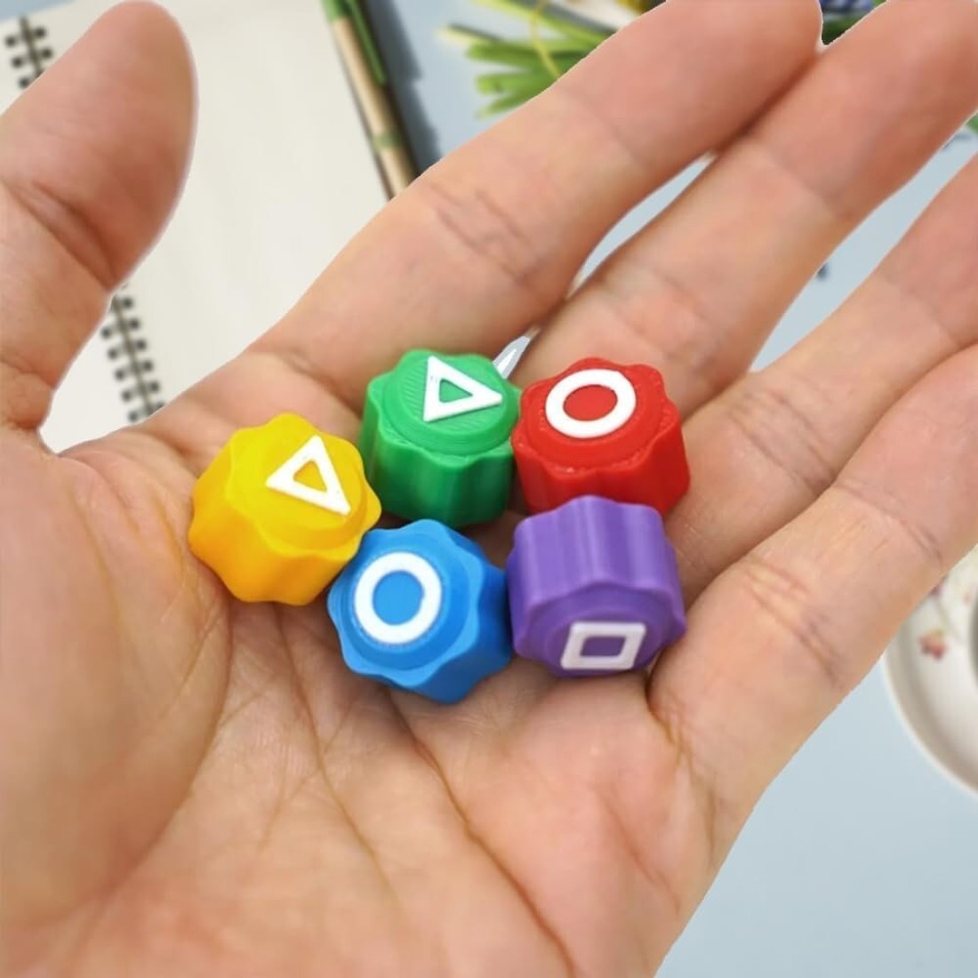 ESSEN Korean Traditional Play Gonggi Game Set of Catching Stones Pebbles Gonggi Korean Squid Game Stones Korean Folk Game Set Gonggi Family Travel Game