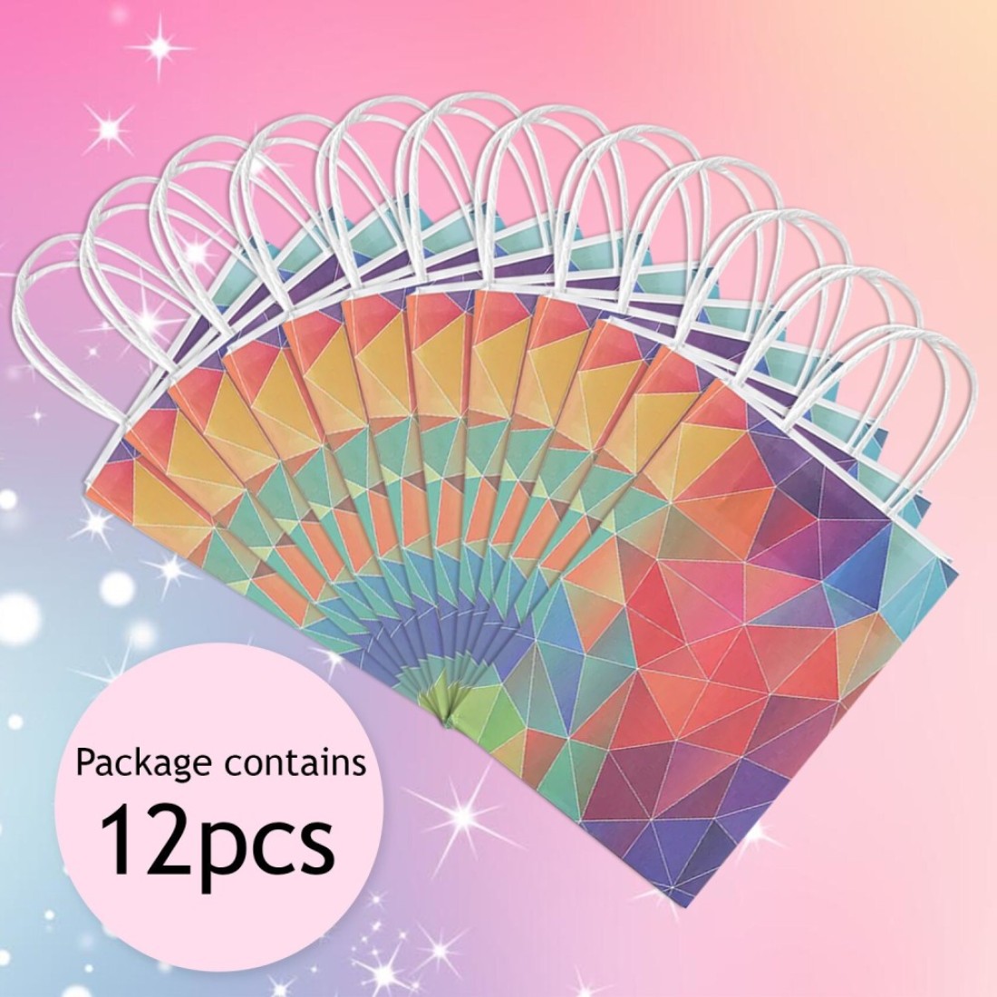 ESSEN Gift Bags For Kids Birthday Party Favors - 12 Pcs