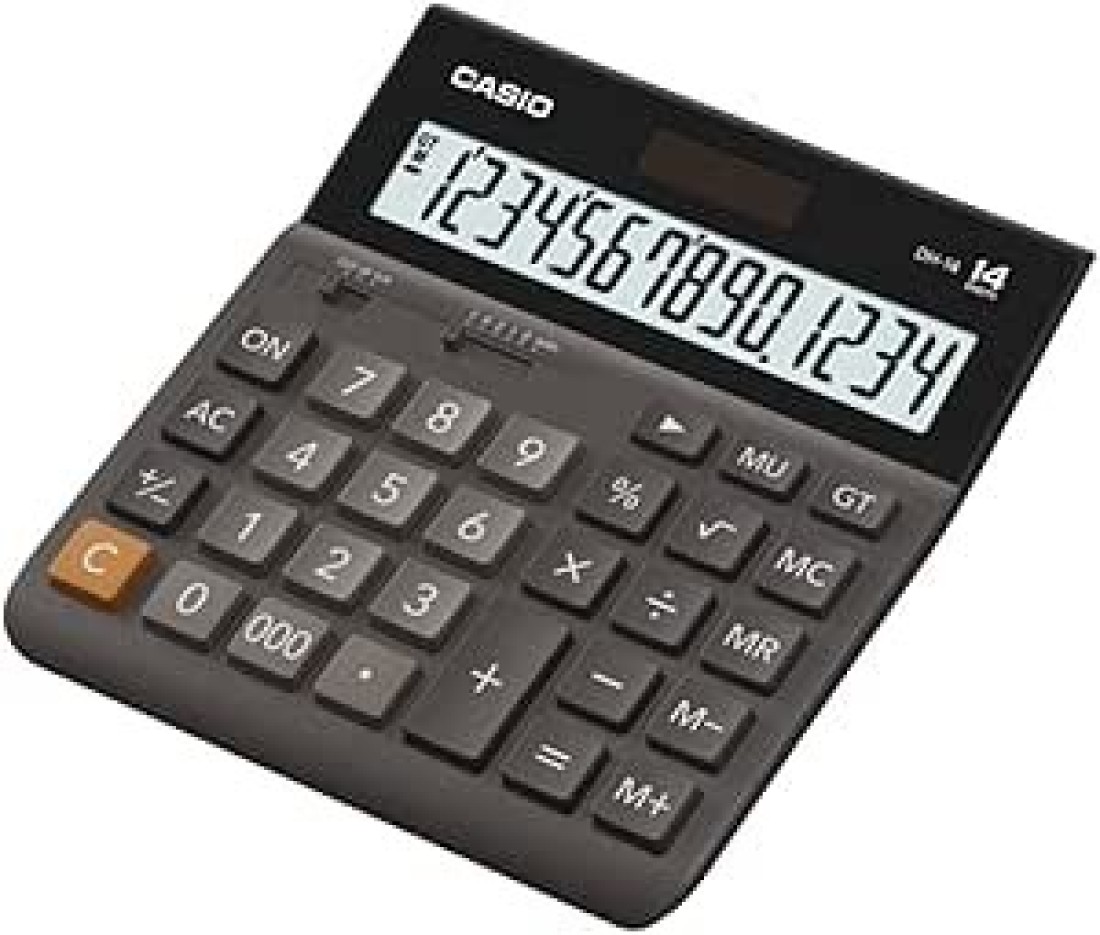 Casio Calculators - DH-14-BK