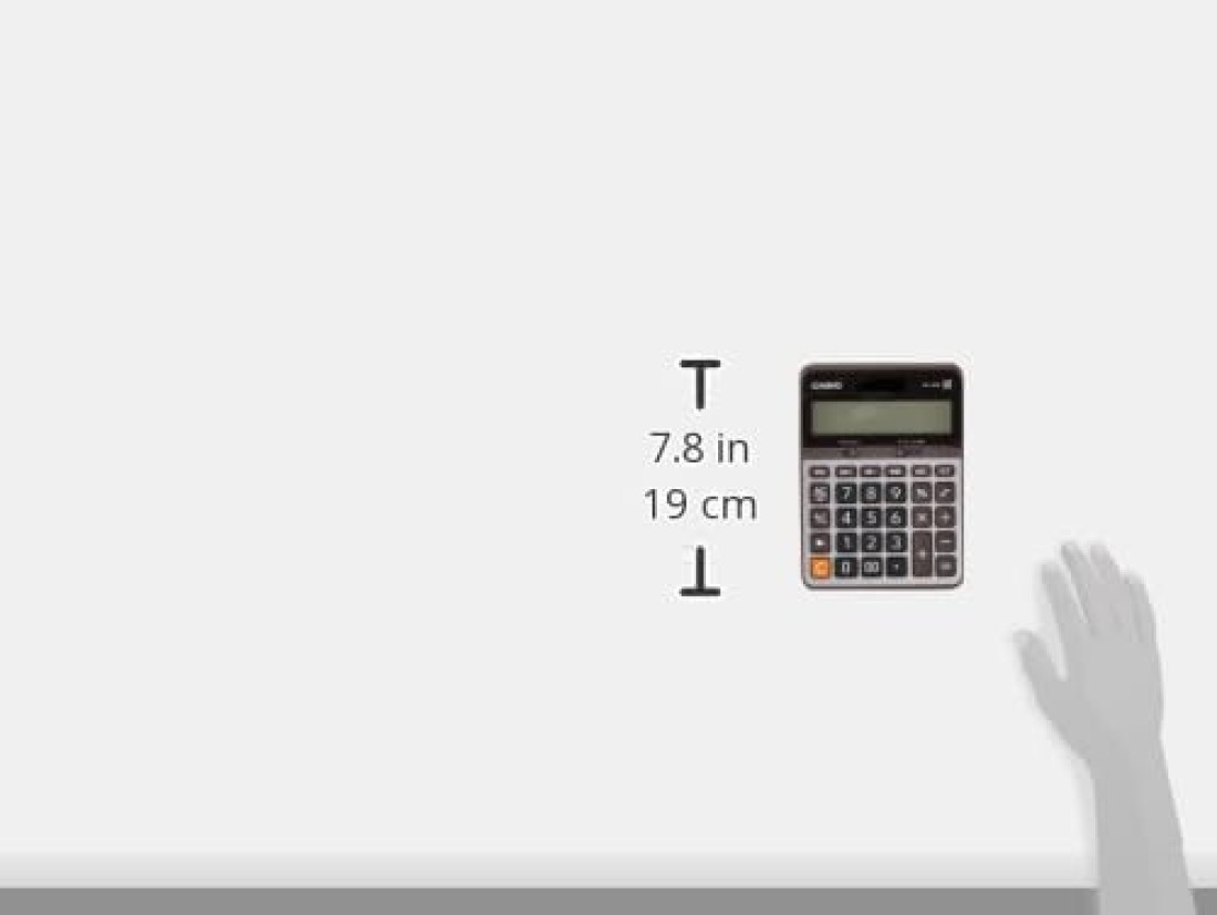 Casio DX120B Electronic Calculator 12 Digits