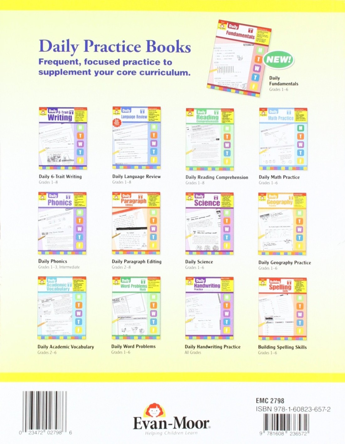 EVANMOOR EMC2798 Daily Language Review GR 8