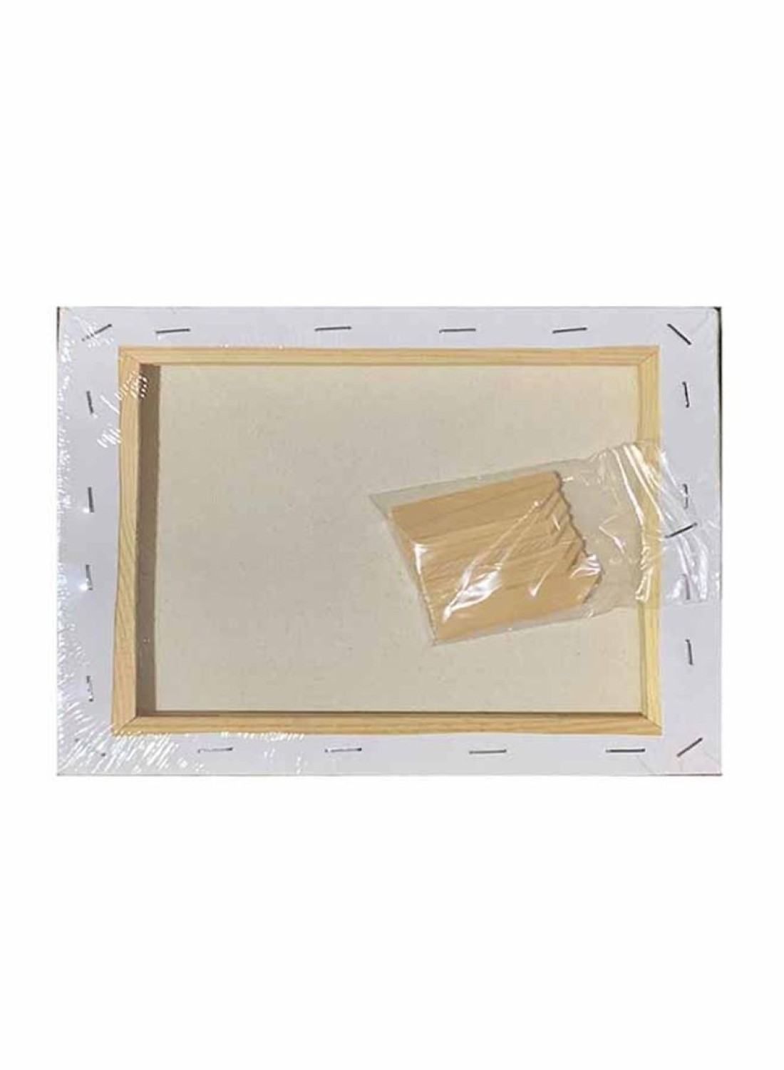 Generic 12-Piece Blank 280Gsm Cotton Pre-Stretched Canvas Board Set 20X30Cm