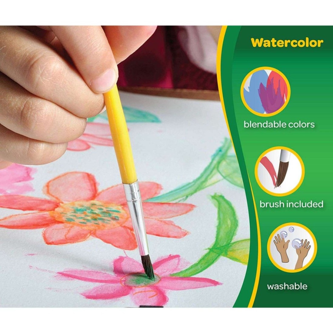 Crayola Watercolours Paints Pan 16 PCS