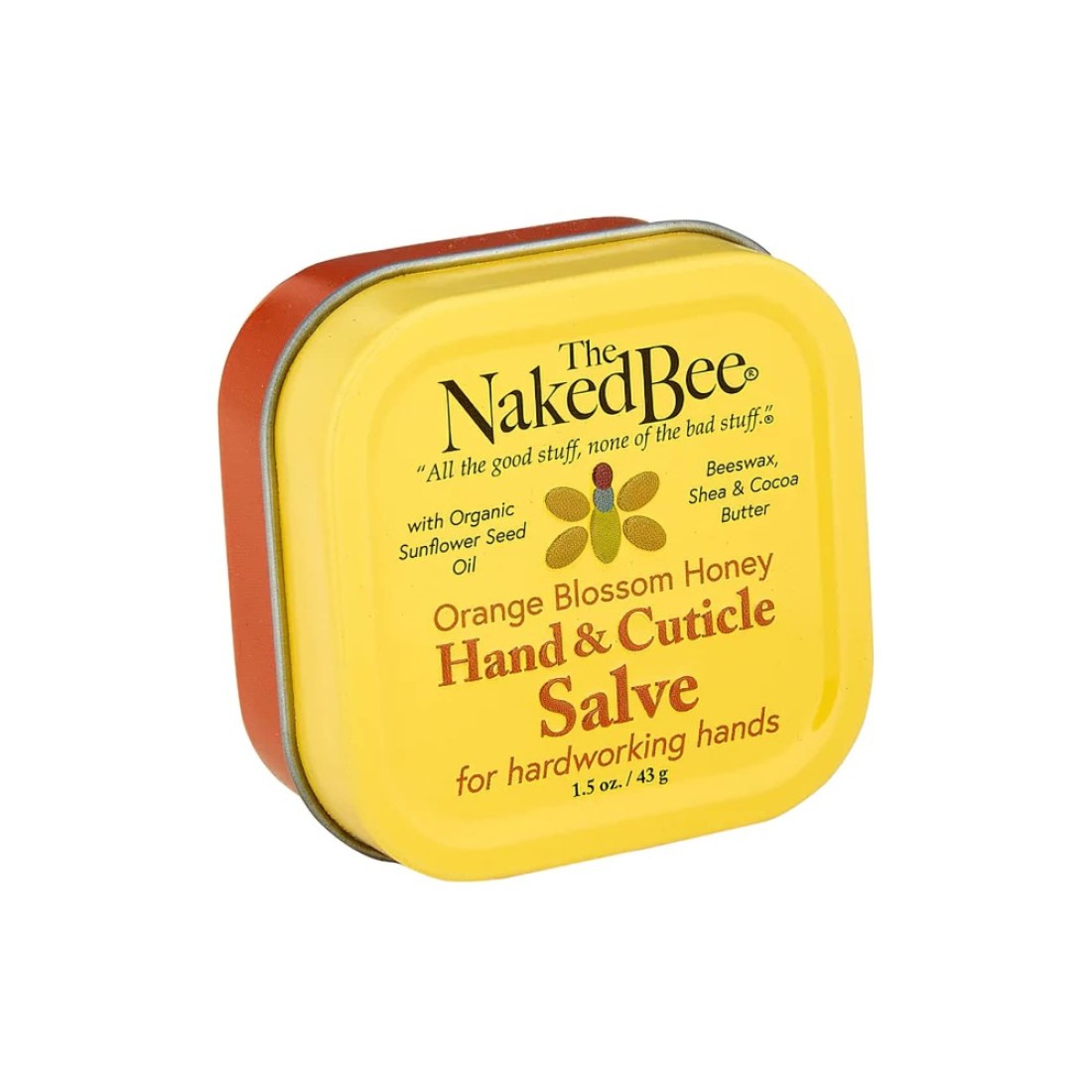 The Naked Bee Hand Cuticle Healing Salve 15 ozSunflower Beeswax Shea Butter