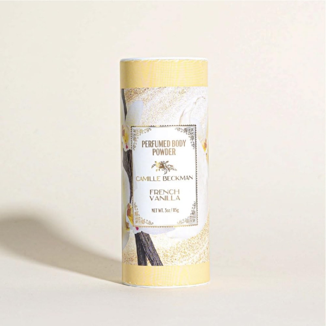 French Vanilla Scented TalcFree Body Powder Perfumed Dusting Powder Camille Beckman 3 Ounce