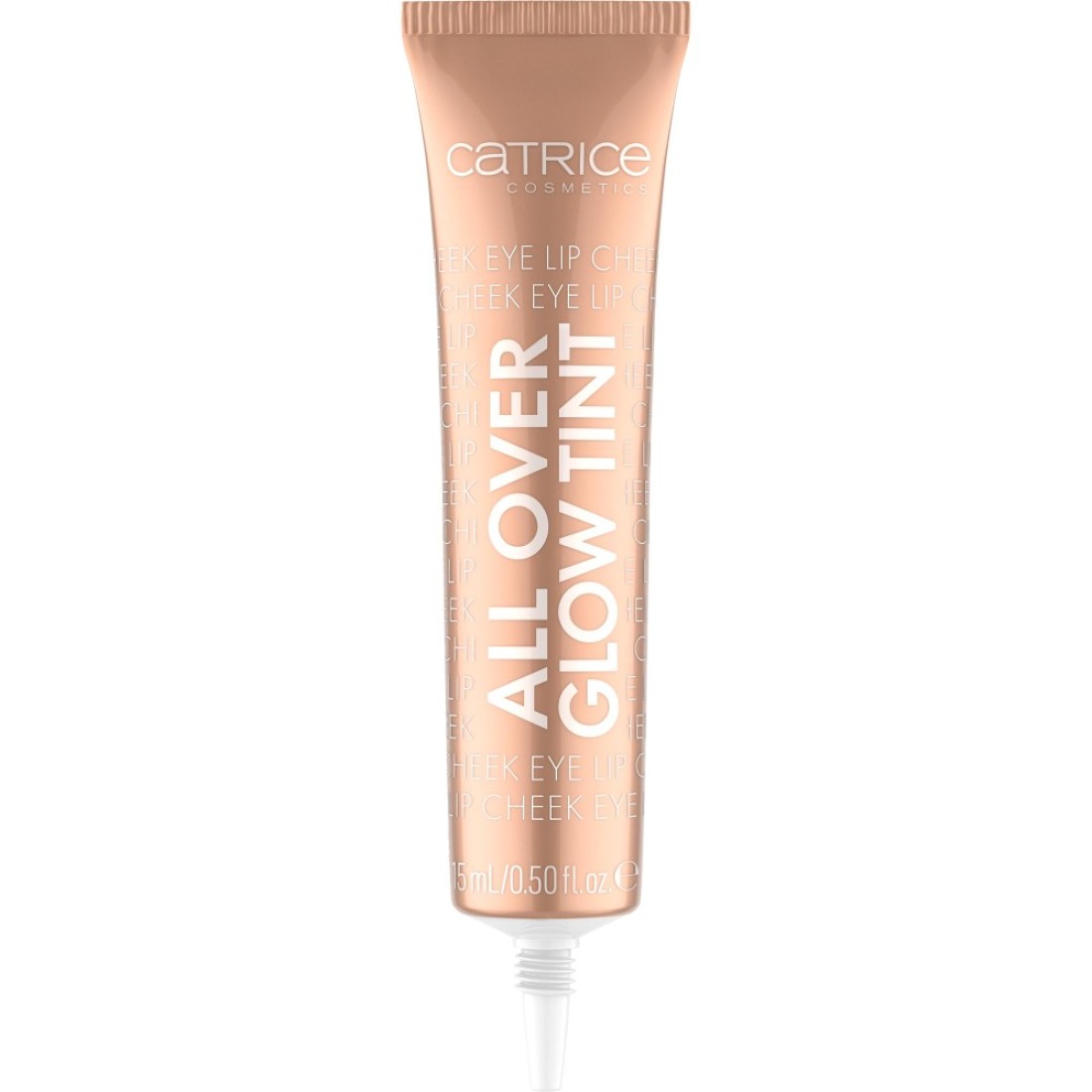 CatriceAll Over Glow Tint MultiUse Liquid Highlighter Eyes Cheeks Lips Body WIth Vitamin C Niacinamide Longlasting Lightweight Vegan Cruelty Free 030 Sun Dip