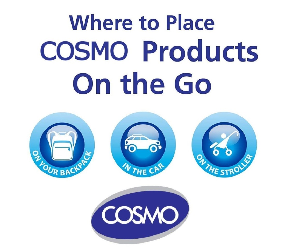 Cosmo Isopropyl Alcohol, 70% Solution Liquid - 480ml, Pack Of 6