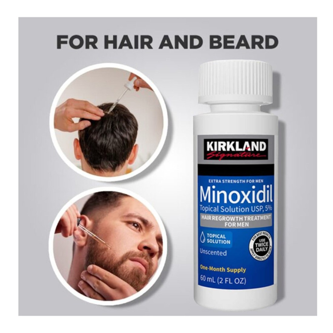 Minoxidil Extra Strength Hair Regrowth Treatment 60ml