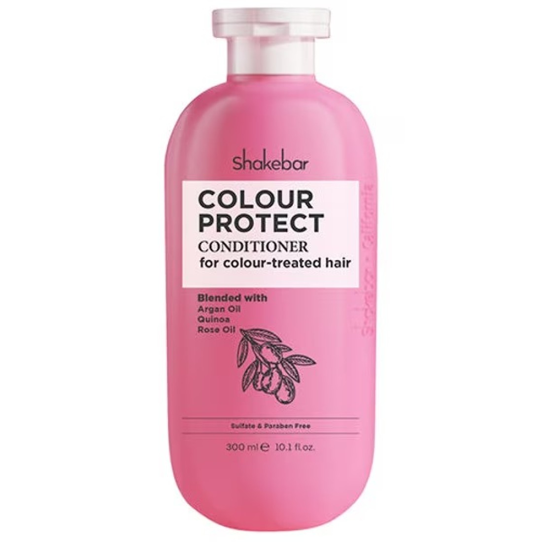 Colour Protect Shampoo for Colour Treated Hair Blended with Argan Oil Quinoa Rose Oil 300ml