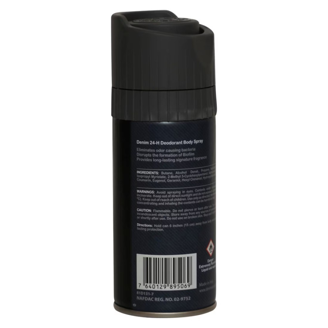Denim Original Deodorant Body Spray Clear 150ml