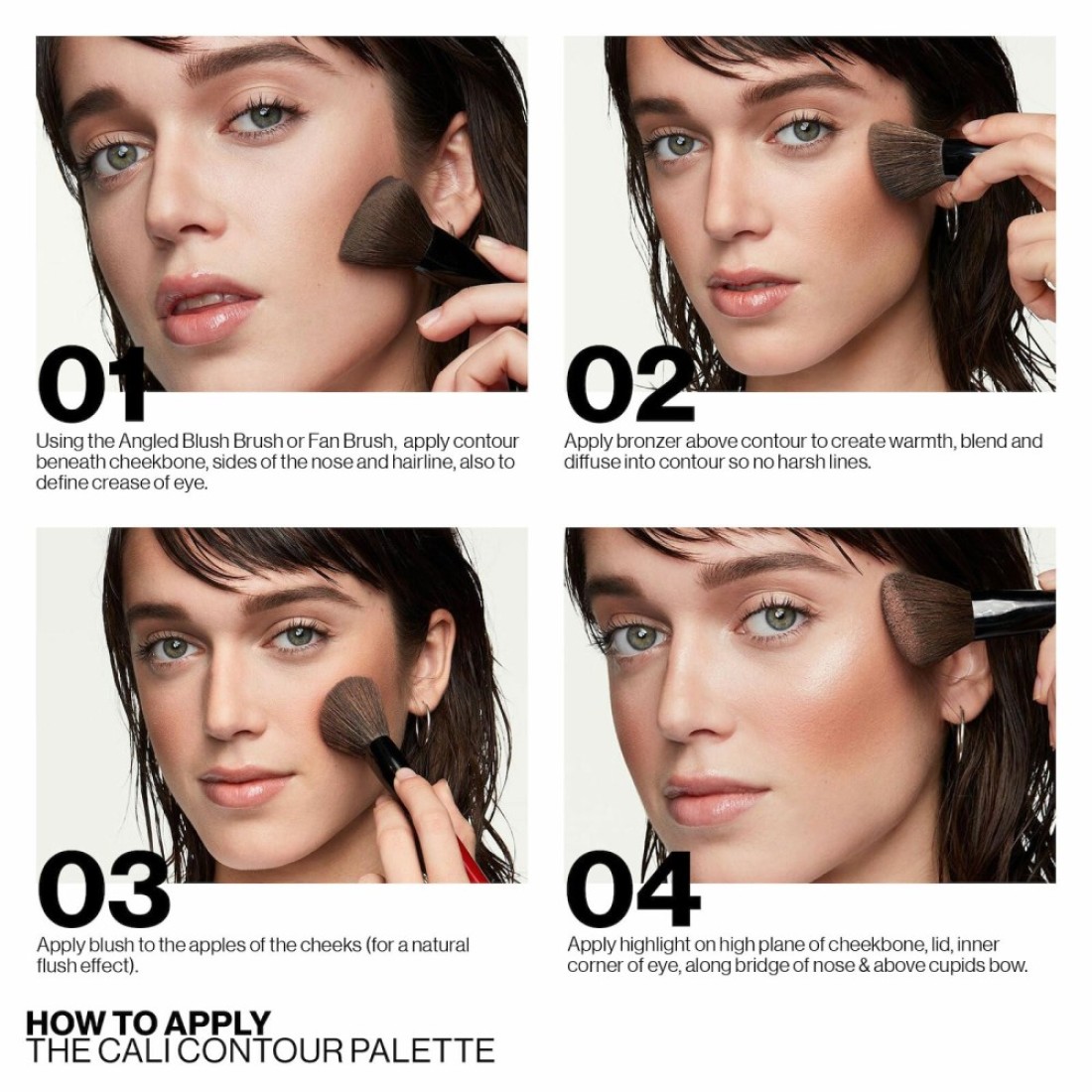 SmashboxThe Cali Contour Blush Highlighter Bronzer Face Palette