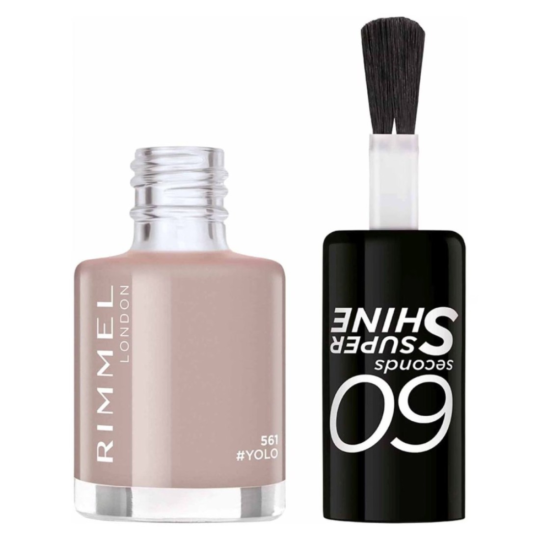 Rimmel London 60 Seconds Super Shine Nail Polish 561 Yolo 8ml
