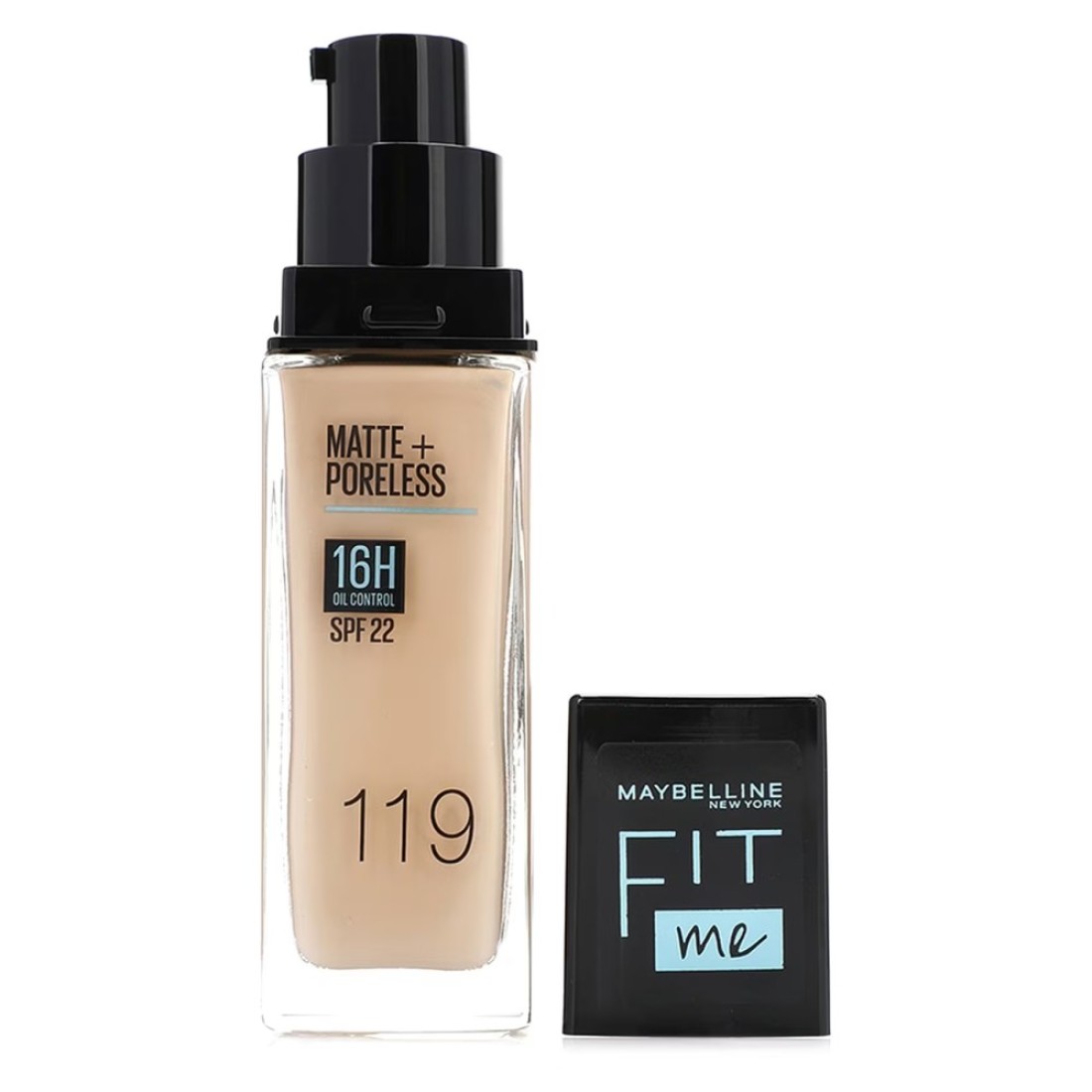 Maybelline New York Fit Me Matte+Poreless Liquid Foundation SPF22 119 30ml