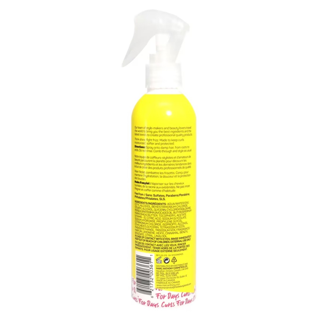 Marc Anthony Strictly Curls Curl Envy Leave-In Conditioner White 250ml