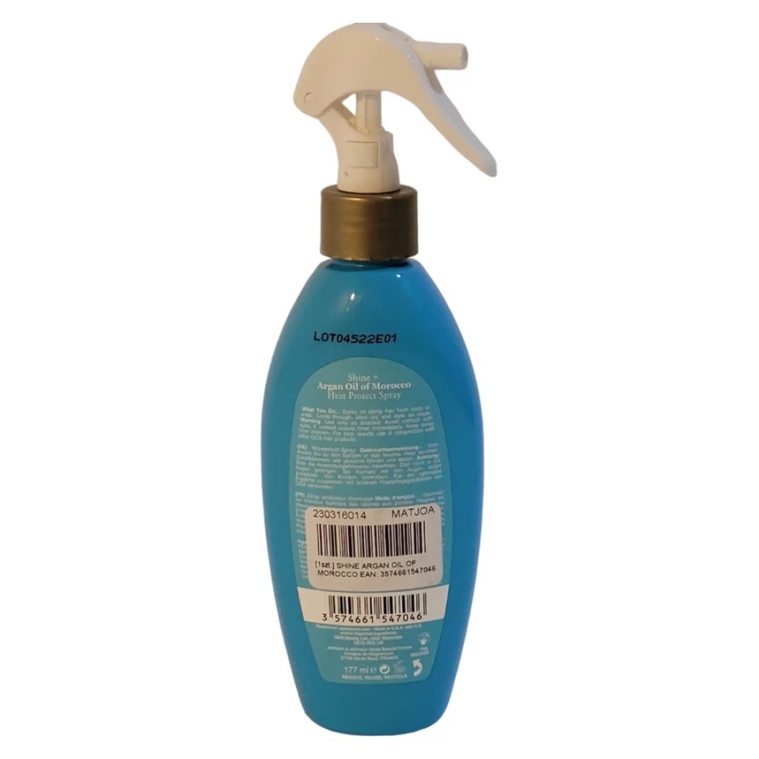 Ogx Shine Plus Argan Oil of Morocco Heat Protect Spray 177ml