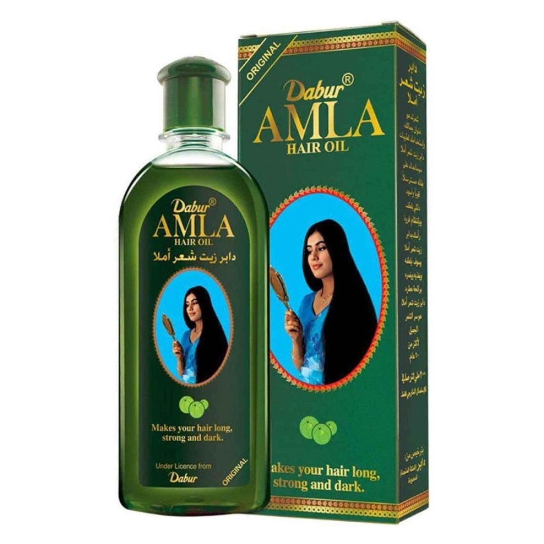 Dabur Amla Hair Oil Green 500ml