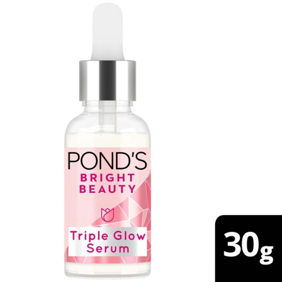Pond&#39;s Bright Beauty Triple Glow Serum with Niacinamide and Hyaluronic Acid 30g