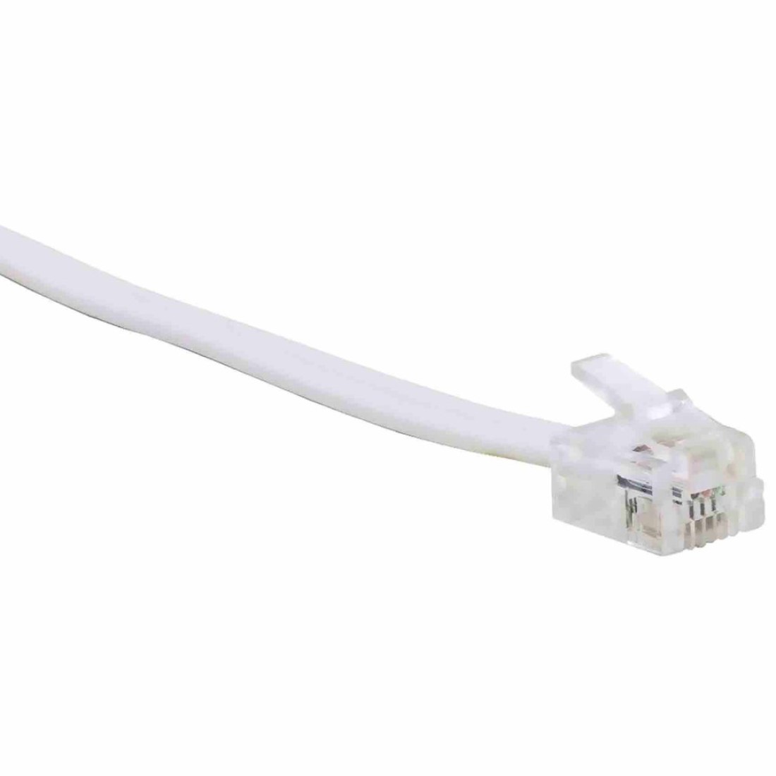ساندبرغ كابل هاتف بموصل RJ11 إلى RJ11 بطول 1.8 متر - أبيض