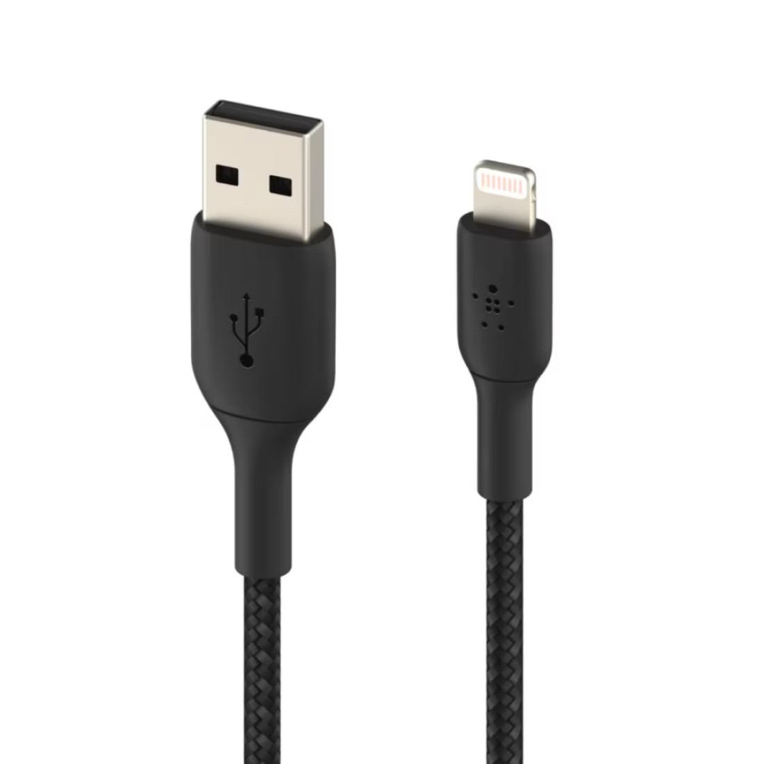 بوست تشارج كابل مضفر من USB-C إلى USB-A ـ 2 متر - أسود