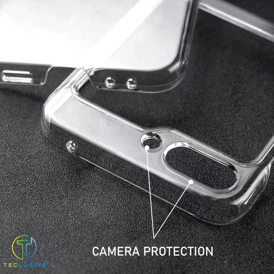 Clear Case for Samsung Galaxy Z Flip 6, Precise Camera Cutouts, Sleek and Light Design, Protective Cover For Z Flip6 5G (Z Flip 6)