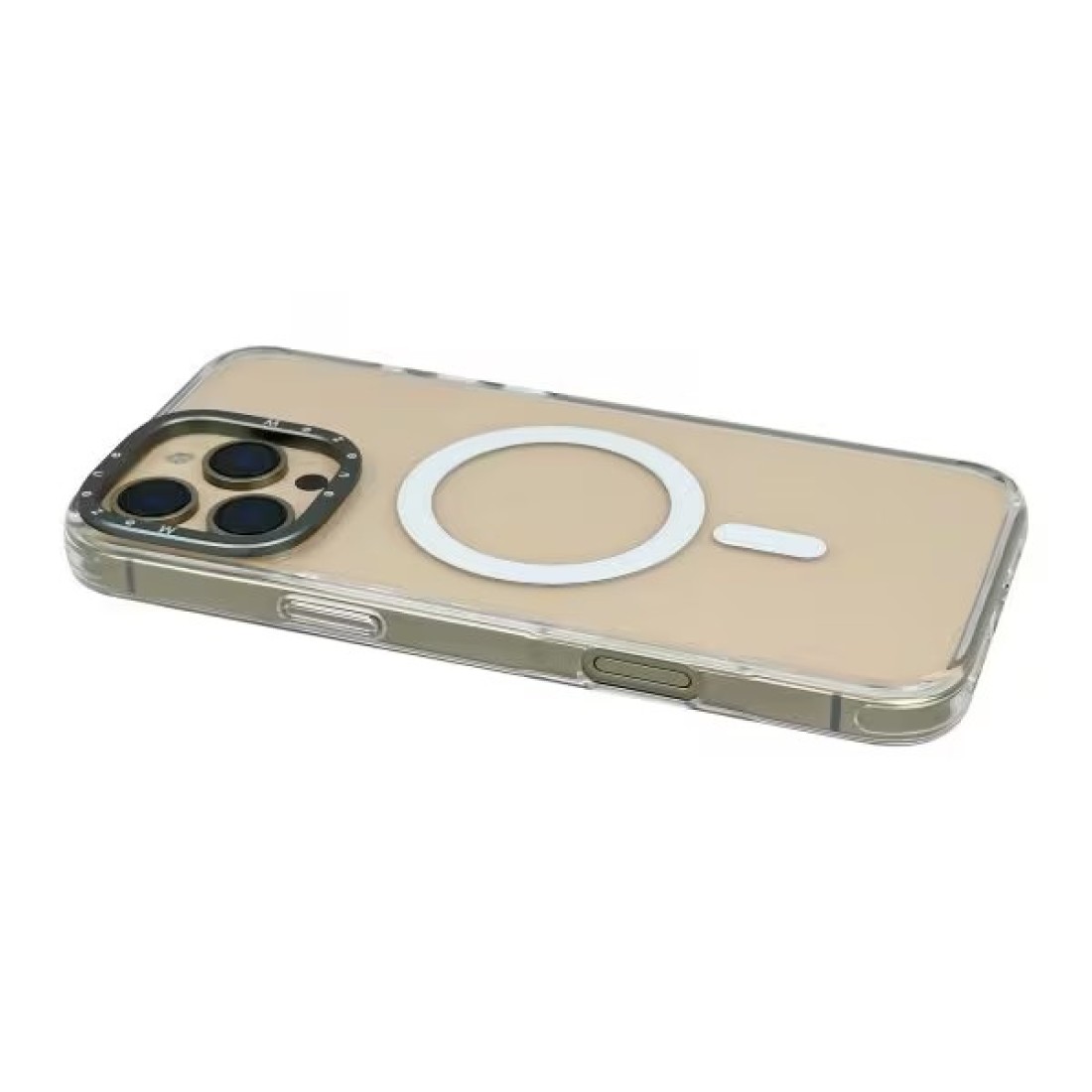 حافظة Mezone iPhone 16 Pro Max Clear MagSafe، حماية من الدرجة العسكرية iPhone16 Pro Max غطاء نحيف مقاوم للصدمات، حافظة هاتف واقية بمغناطيس قوي مضادة للخدش ومضادة لبصمات الأصابع مع إطار عدسة، شفاف
