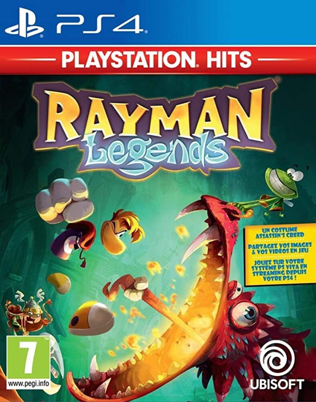 Ubisoft Rayman Legends - Playstation Hits - By Ubisoft For Playstation 4 - Region 2
