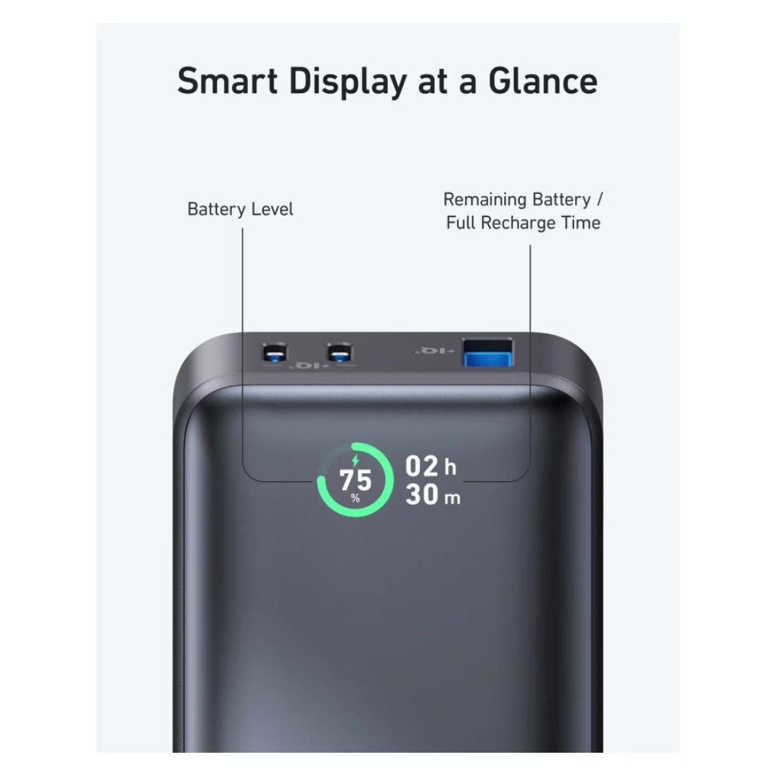 Anker 533 Wireless Power Bank Black 10000mAh