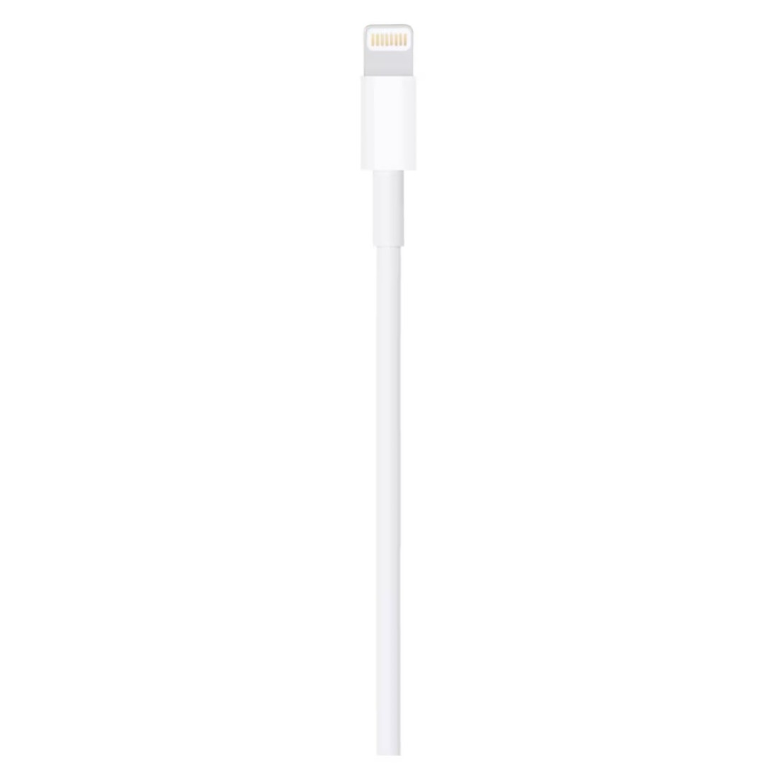 أبل كابل شحن لايتنينج إلى USB لمزامنة البيانات - أبيض، 1 متر