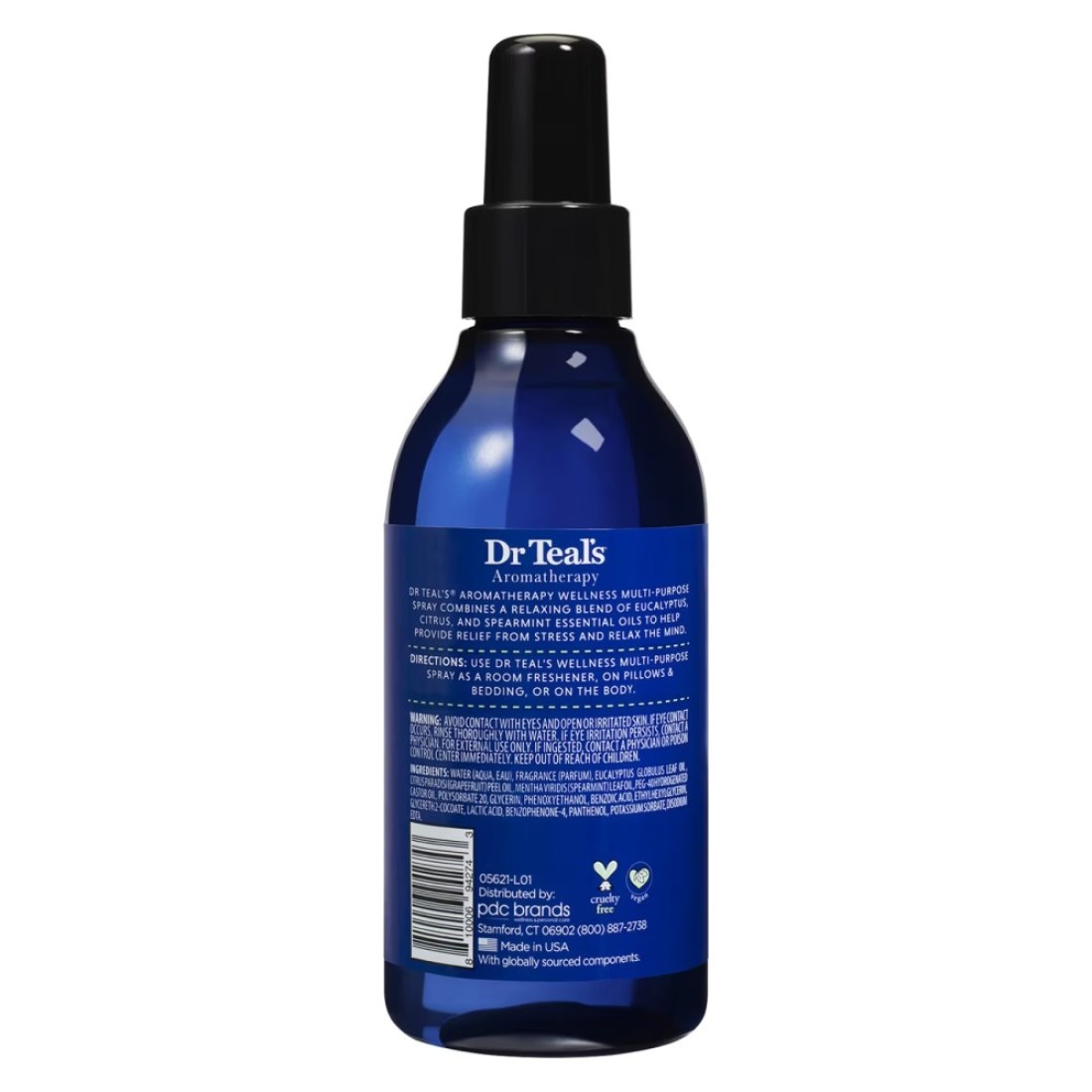Dr Teal&#39;s Stress Relief Wellness Spray Eucalyptus Citrus and Spearmint 177ml