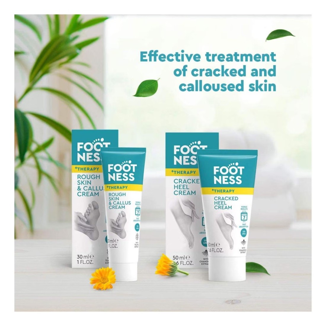 Footness Cracked Heel Cream White 50ml