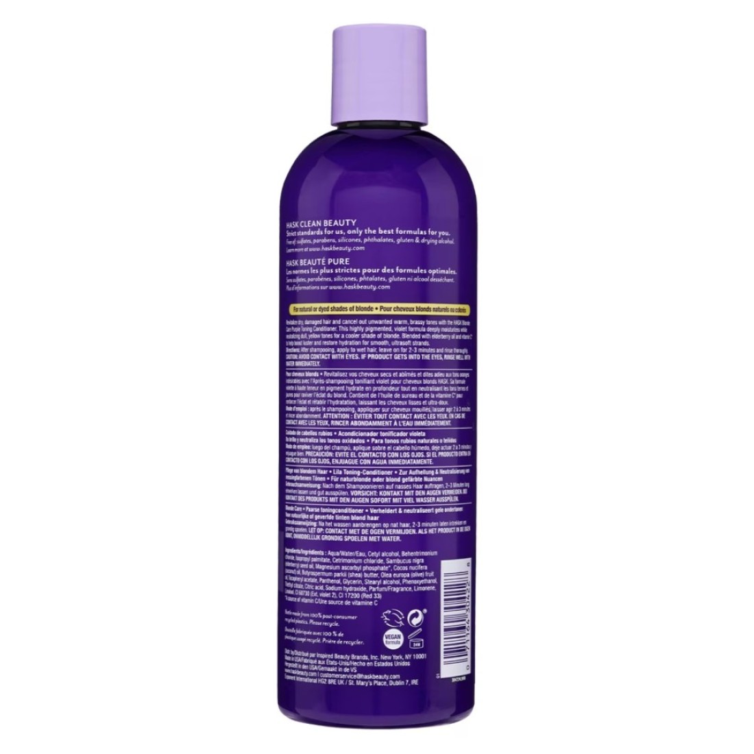 Hask Blonde Care Purple Toning Conditioner 355ml