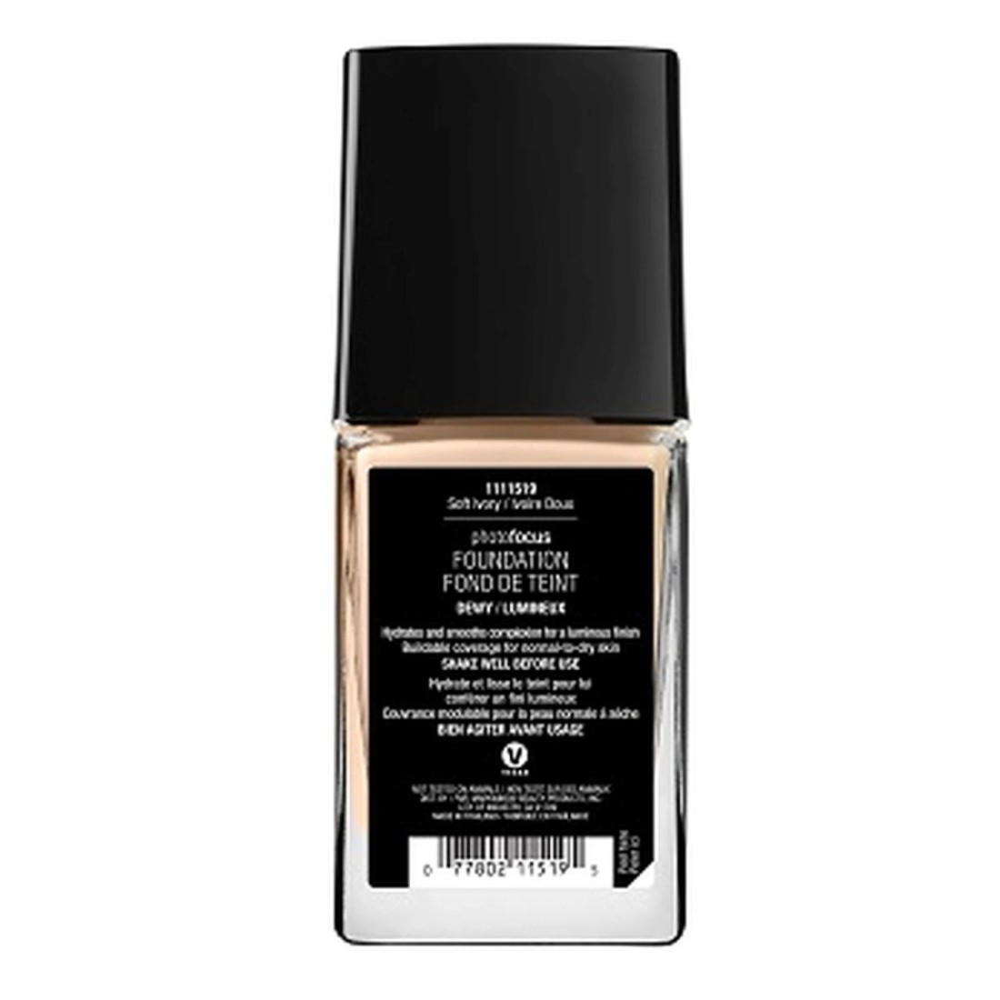 Wet N Wild Dewy Photo Focus Foundation Soft Ivory 28ml