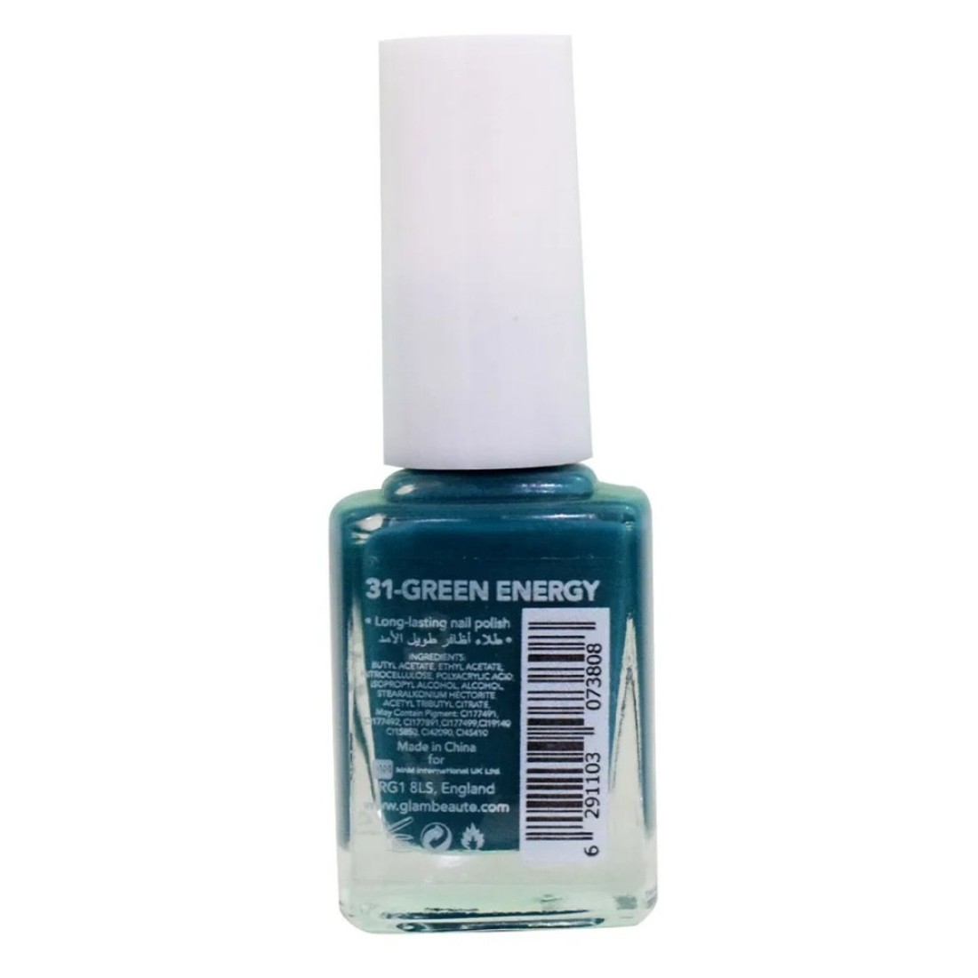 Glam Beaute Glossy Nail Enamel 31 Green Energy 13ml