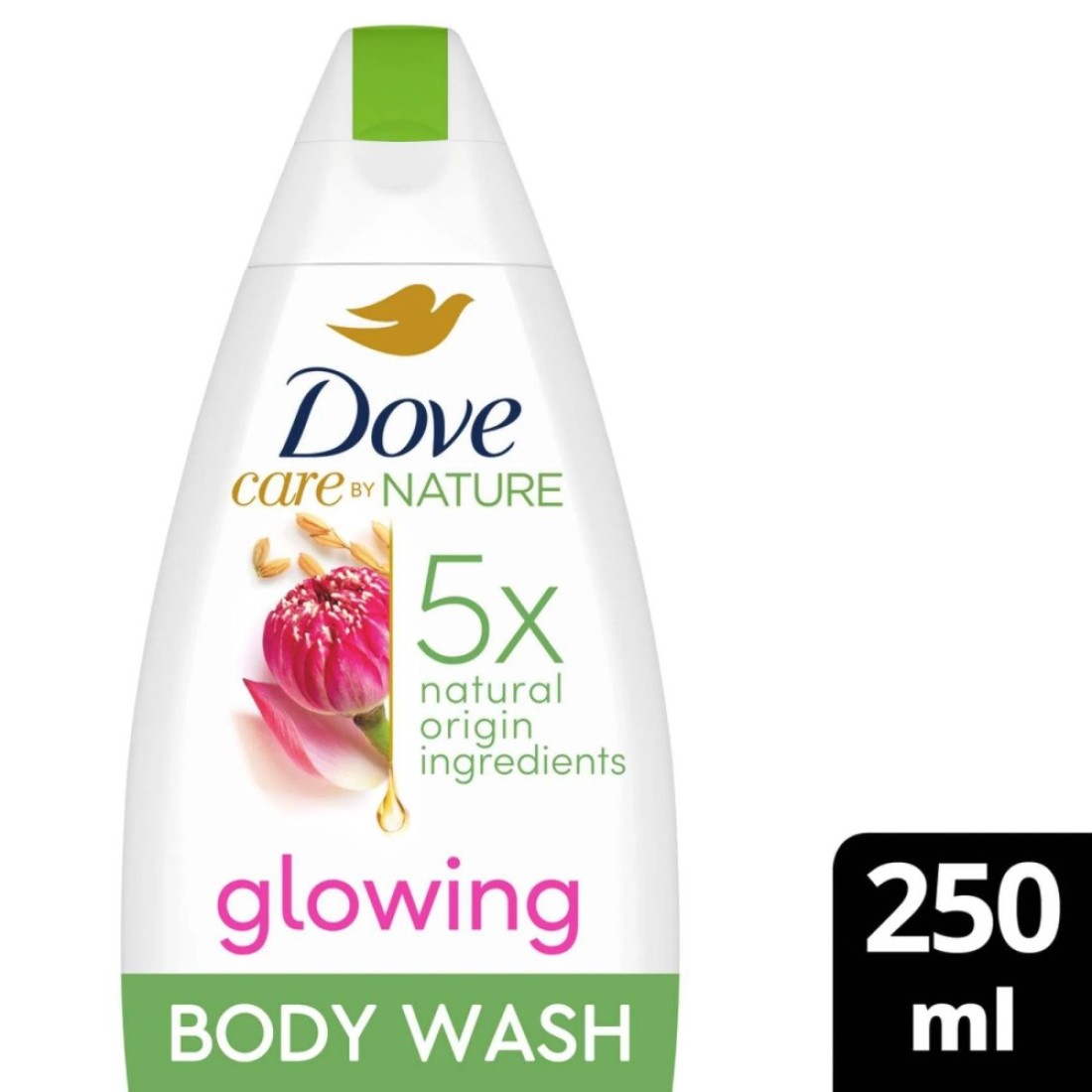 Dove Care by Nature Glowing Body Wash Lotus &amp; Rice Water 250ml