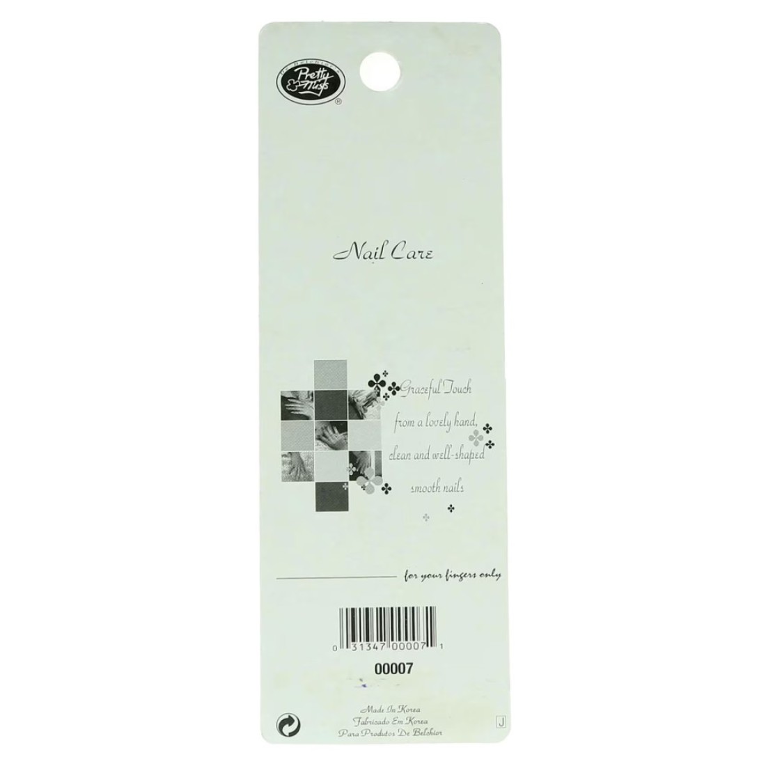 Pretty Miss 007 Nail File Orange