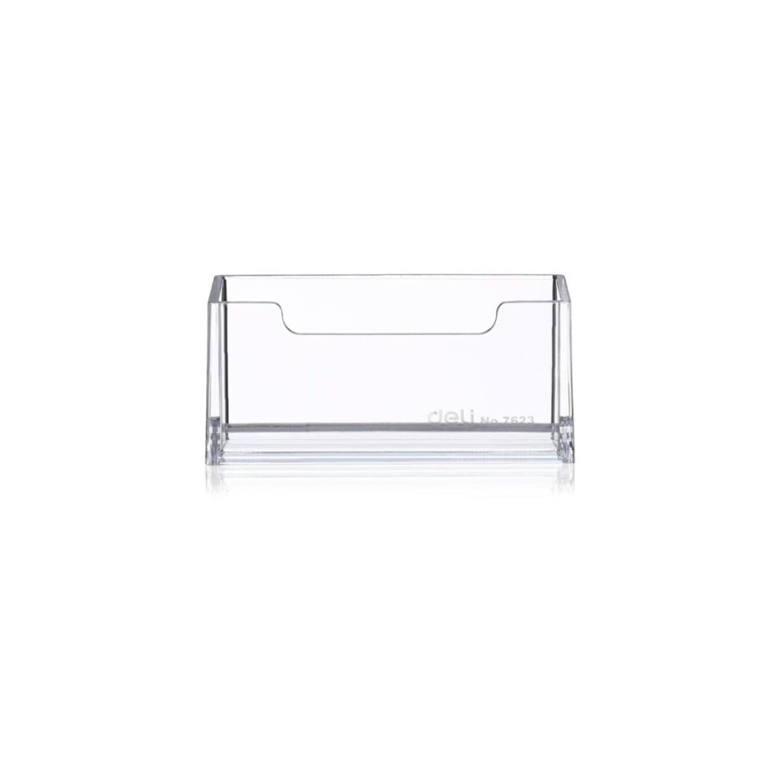Deli Clear Acrylic Business Card Holder