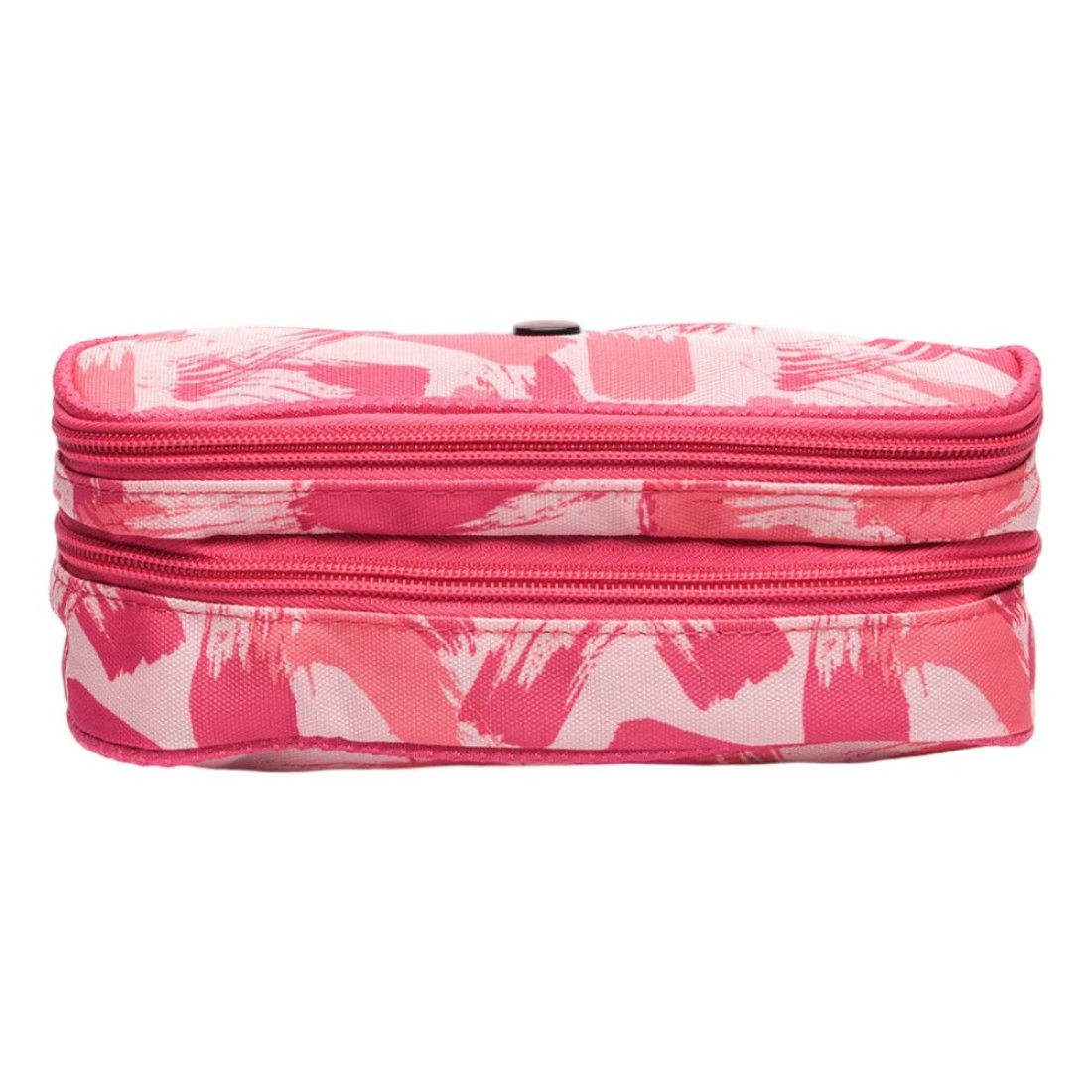 Wenger 2 Compartment Pencil Case Pink 23cm