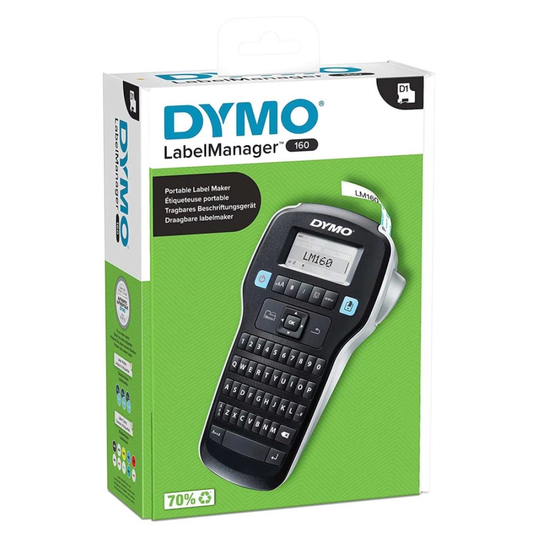 ديمو طابعة ملصقات LM160 160 - أسود
