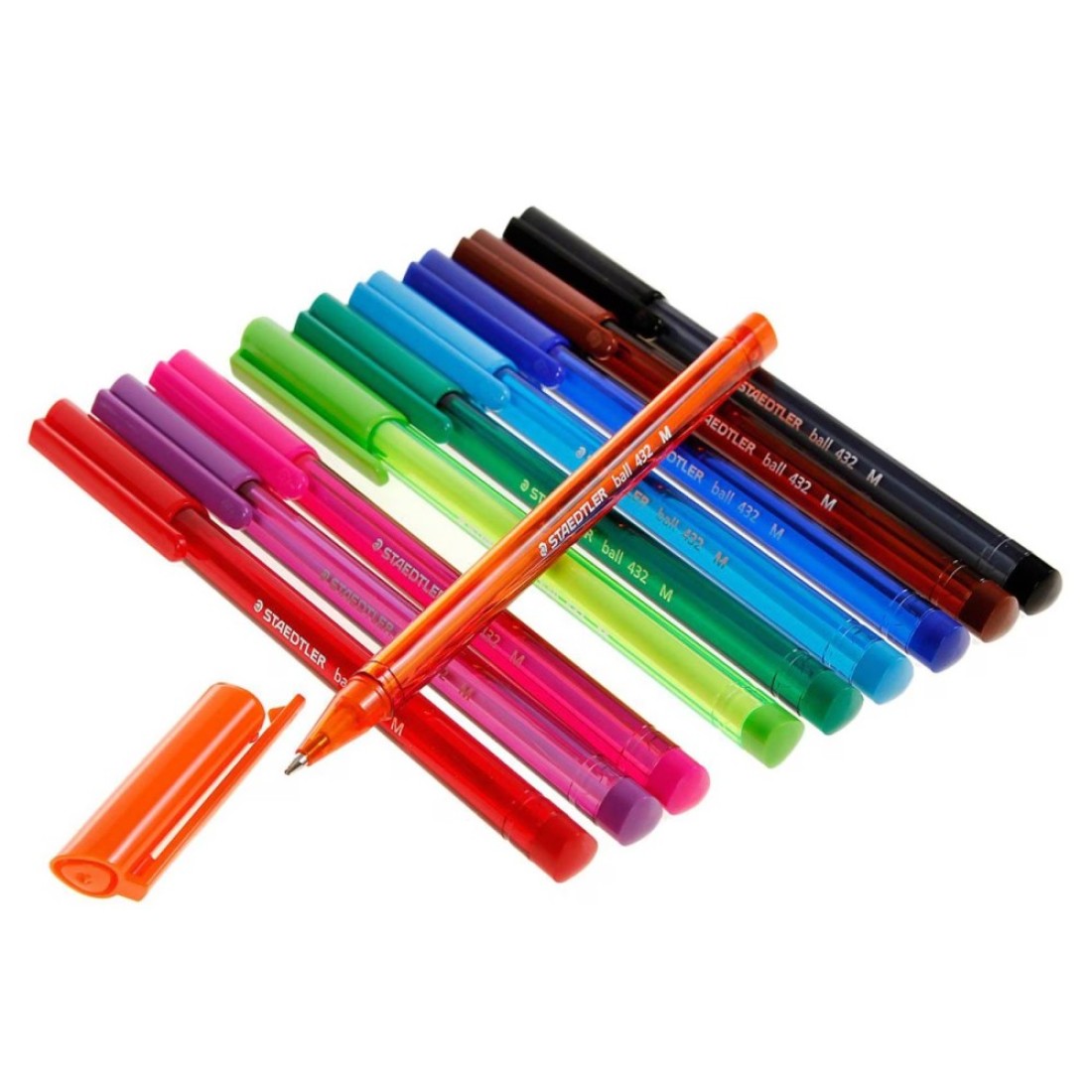 Staedtler Coloured Ballpoint Pen Assorted 432 10 PCS