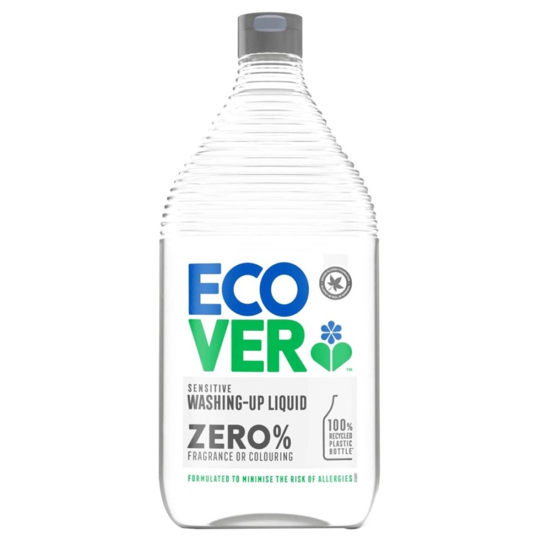 Ecover Zero Percentage Washing Up, Liquid, 450ml Pack of 2