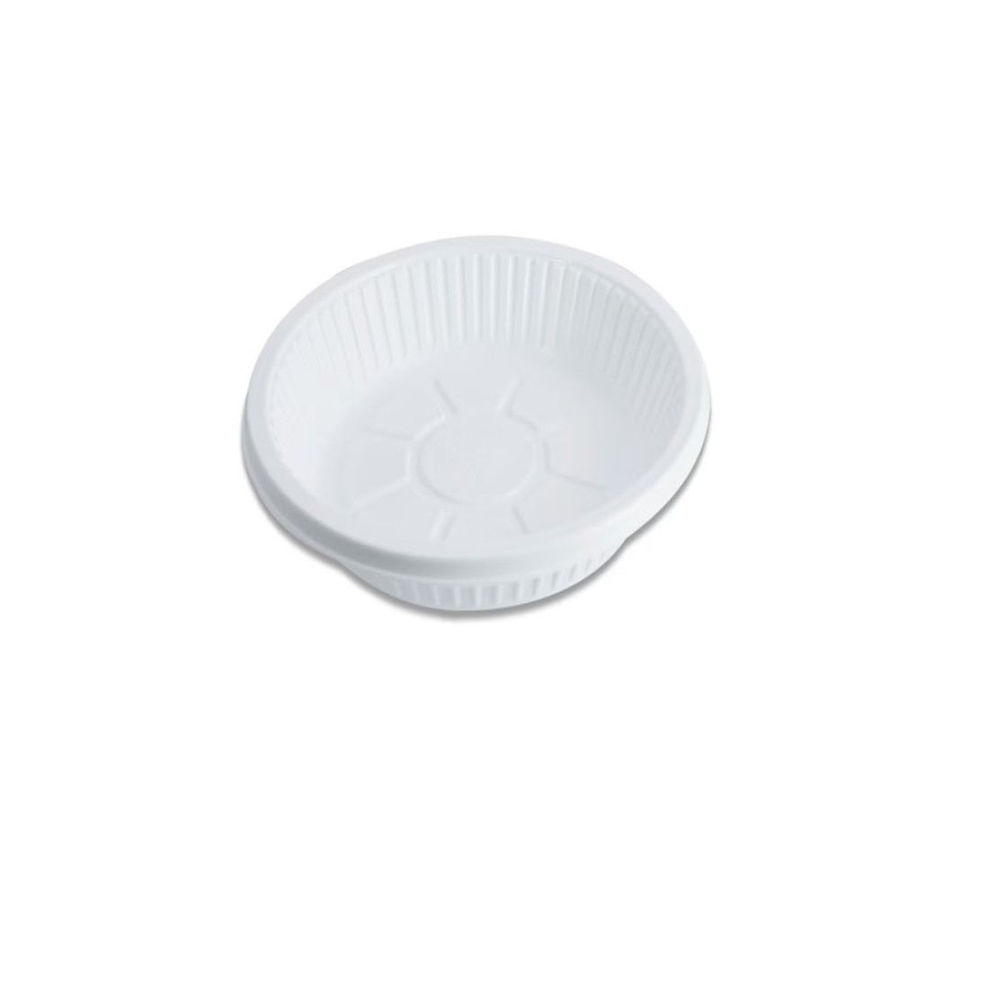 Fun Everyday Plastic Plates White 18cm 50 PCS
